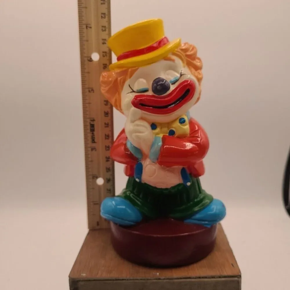 Del Monte Advertising Promo Retro Clown Coin Piggy Bank‎ 1985 Big Top Bonanza